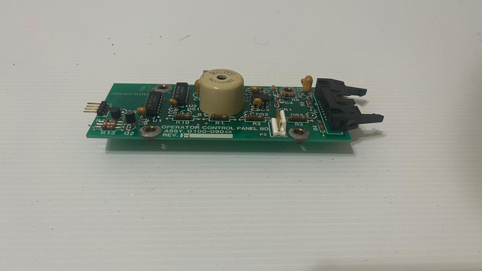 APPLIED MATERIALS OPERATOR CONTROL PANEL BOARD ASSY. 0100-09058