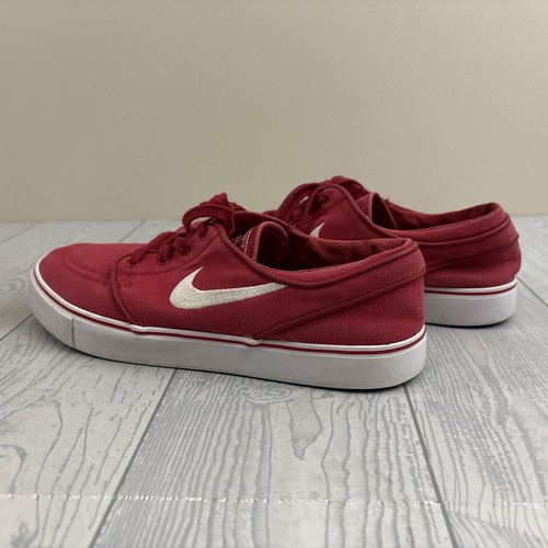 Nike Stefan Janoski Zapatos de Lona para Hombres 9.5 Monopatín Rojo Universitario 615957-610 - Imagen 2 de 12