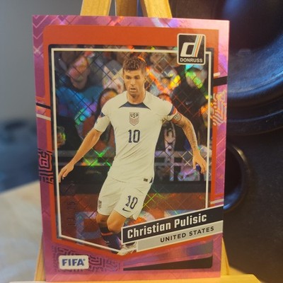 2023-24 Panini Donruss Soccer Christian Pulisic #59 /25 pink diamond