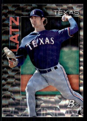 2020 Bowman Platinum Top Prospects Ice #78 Jake Latz Rangers