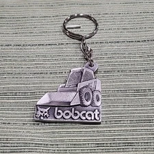 Bobcat Equipment "America's Best" Pewter Double Sided Keychain