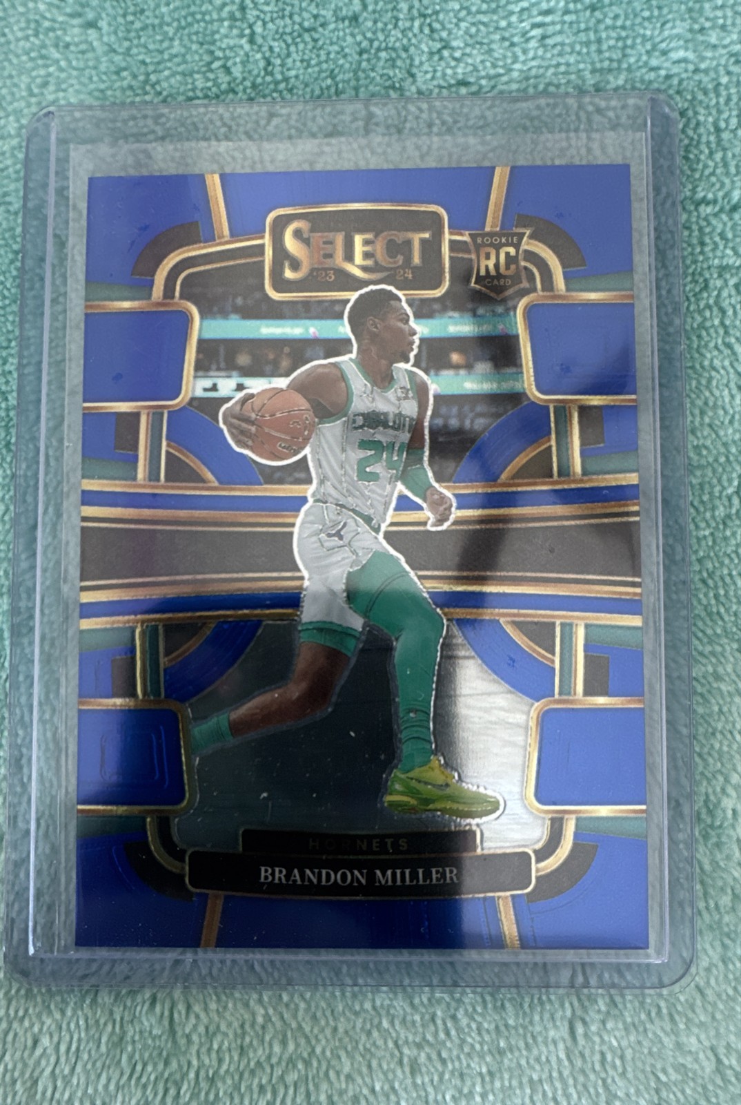 2023-24 Panini Select - Concourse Brandon Miller #80 Blue Prizm (RC)