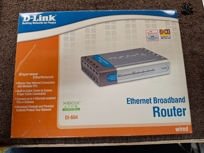 D-Link DI-604 4-Port Ethernet Broadband Router