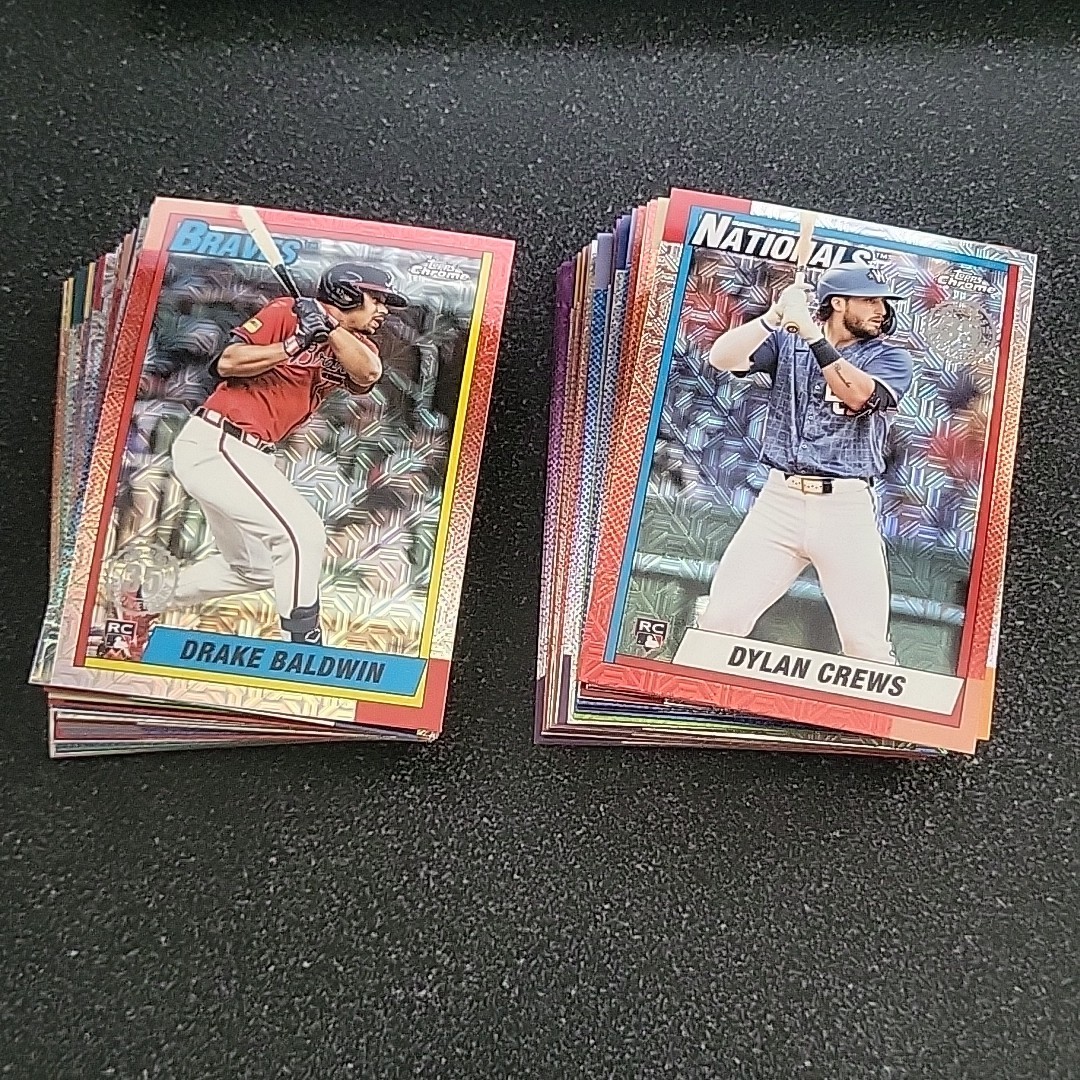 2025 TOPPS UPDATE SERIES '90 TOPPS SILVER PACK CHROME SINGLES - YOU PICK, #U90C-