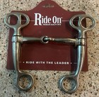 Tom Thumb Snaffle Bit 4-1/2 Inch Mouth Nickel Plated 6” Cheeks by Weaver — photo 2