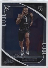 2020 Panini Absolute Rookie Damon Arnette #123 07o4