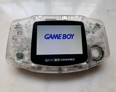 Nintendo Game Boy Advance GBA ITA Laminated Backlit Mod Custom All Clear Build