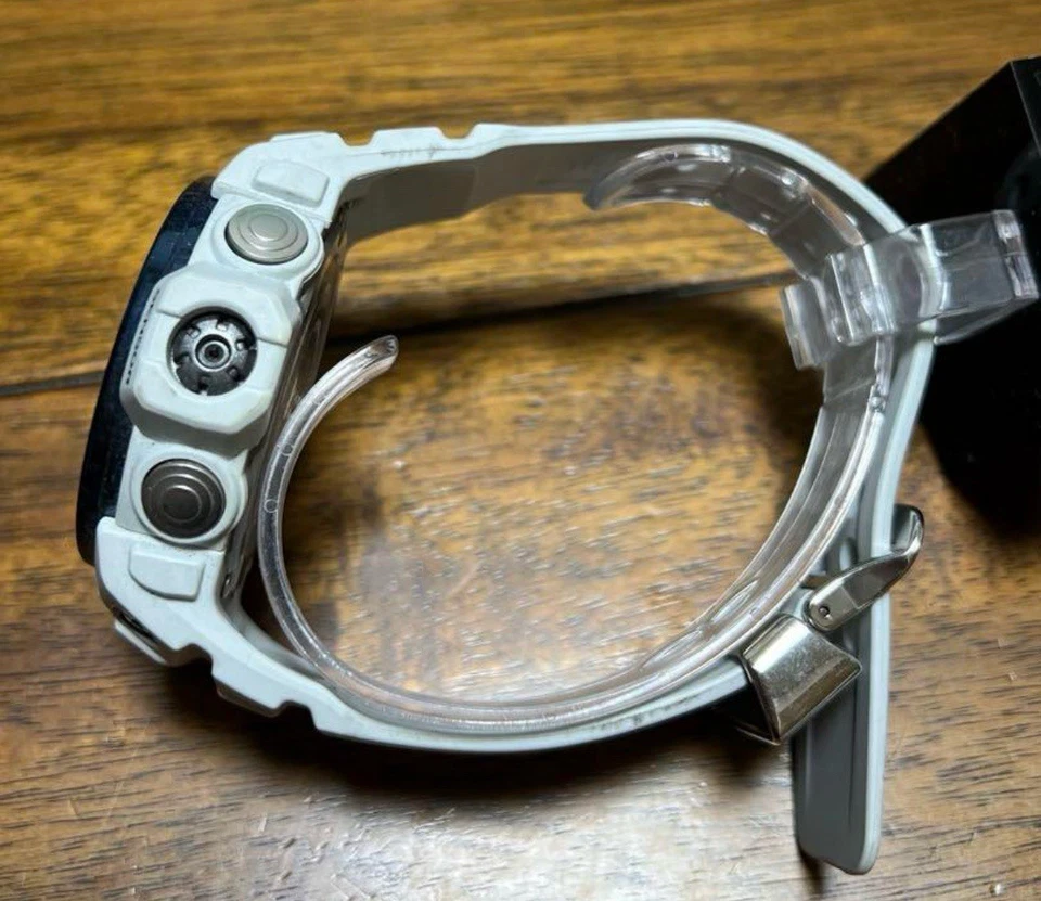 CASIO G-SHOCK GULFMASTER GWN-1000E-Electric Wave Solar, White Watch, From Japan - Image 4 of 4