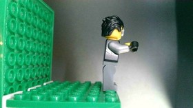 LEGO Ninjago Rebooted CYRUS BORG (Overborg) minifig njo0088 70722 used