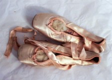 Selva Style Wear Pointe Pink Ballet Shoes Lamb's Wool Not Sure On Size