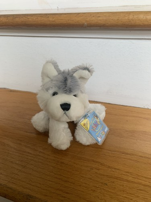 #ad #ad WEBKINZ by GANZ HUSKY HM120 With UNUSED Code Retired New old stock $25.00