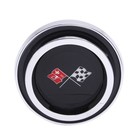 For 1968-1974 Corvette Finned Wheel Cover Emblem Assembly,  Trim Parts