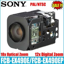 SONY FCB-EX490E/FCB-EX490EP Block Cameras Module 18x Optical  12x Digital Zoom