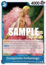 Donquixote Doflamingo (Judge) [OP-PR - OP01-073] - NM [Foil] TCG One Piece