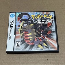 Nintendo DS Pok mon Platinum Version Original Game Case and Manual