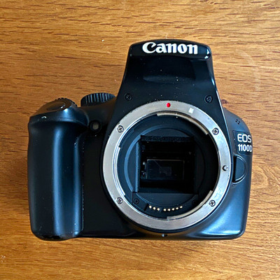 Canon EOS 1100D EOS Serie DSLR-Kamera Gehäuse DS126291 Schwarz