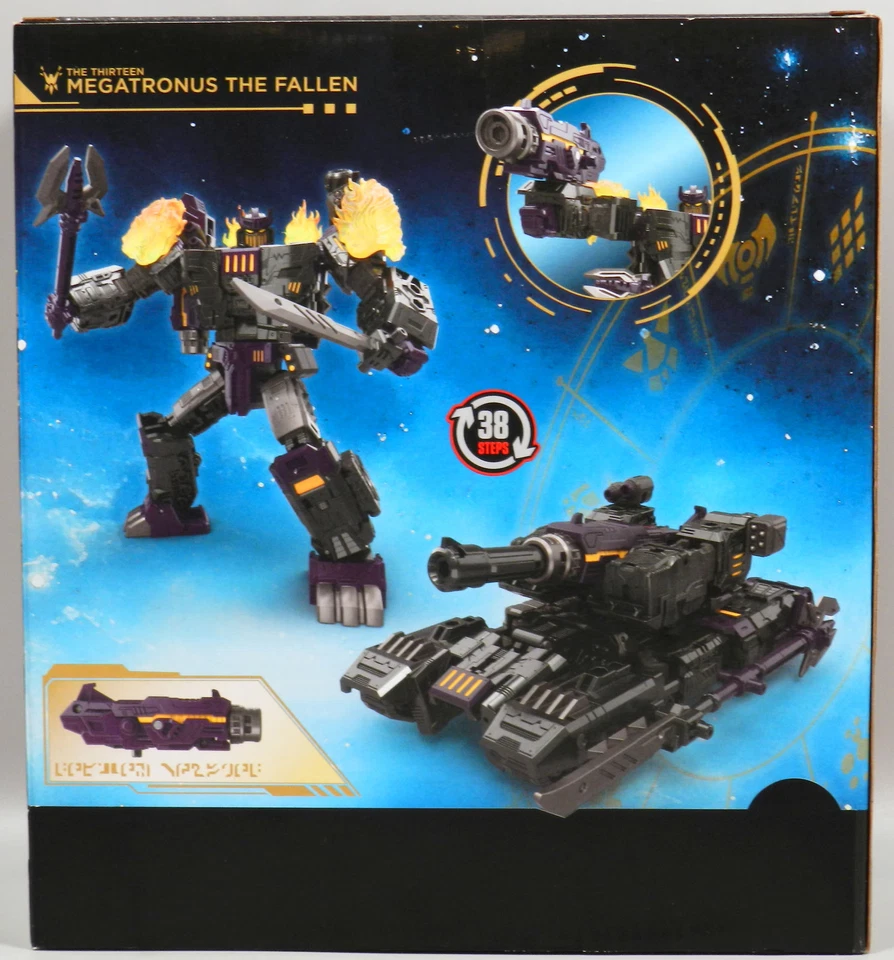 Transformers Age of the Primes AOTP-06 Megatronus The Fallen Action Figure - Image 2 of 4
