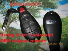 Unlocked OEM 08-10 JEEP GRAND CHEROKEE Commander 68066849 Remote Fob IYZ-C01C