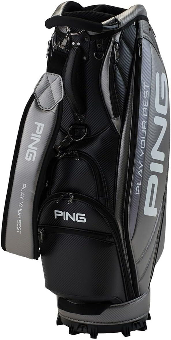 Мужская сумка для пинг-гольфа Caddy Bag SOFT PU 9 5x47 дюймов 32 кг Gunmetal CB-U2502 83990₽