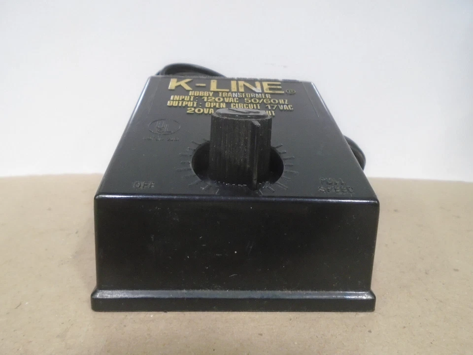 K-LINE #950 AC TRAIN TRANSFORMER FOR BASIC 0/027 TRAIN SET NEW IN BOX W/INSTRUCT - Image 4 of 4