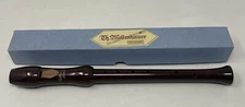 Vintage Th. Mollenhauer Wood Student Recorder Germany In Original Box