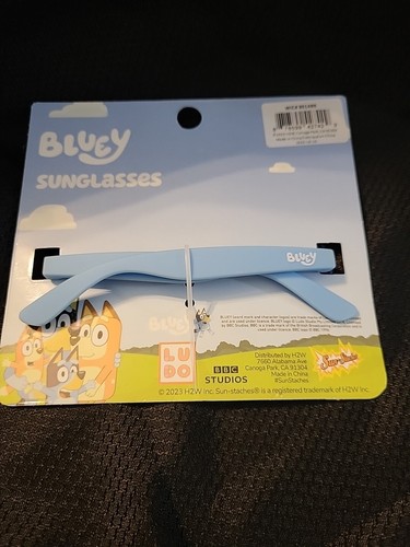 Bluey Sunglasses Kids 100% UV Protection Impact Resistant Lenses - Picture 3 of 3