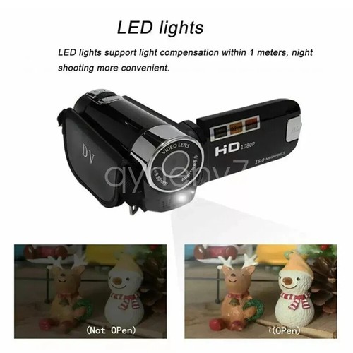 Digital Camera 1080p Video Camera 16MP Vlogging Camera 16x Zoom for Photography - Picture 18 of 30