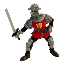 PLASTOY Medevial Knight Sword Chainmail Armor Plastic Toy Soldier