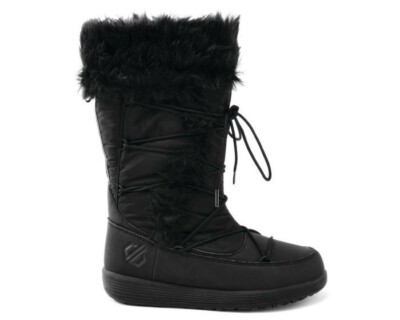 Kinder Schneestiefel Cazis Fleece gefüttert schwarz Größe 3