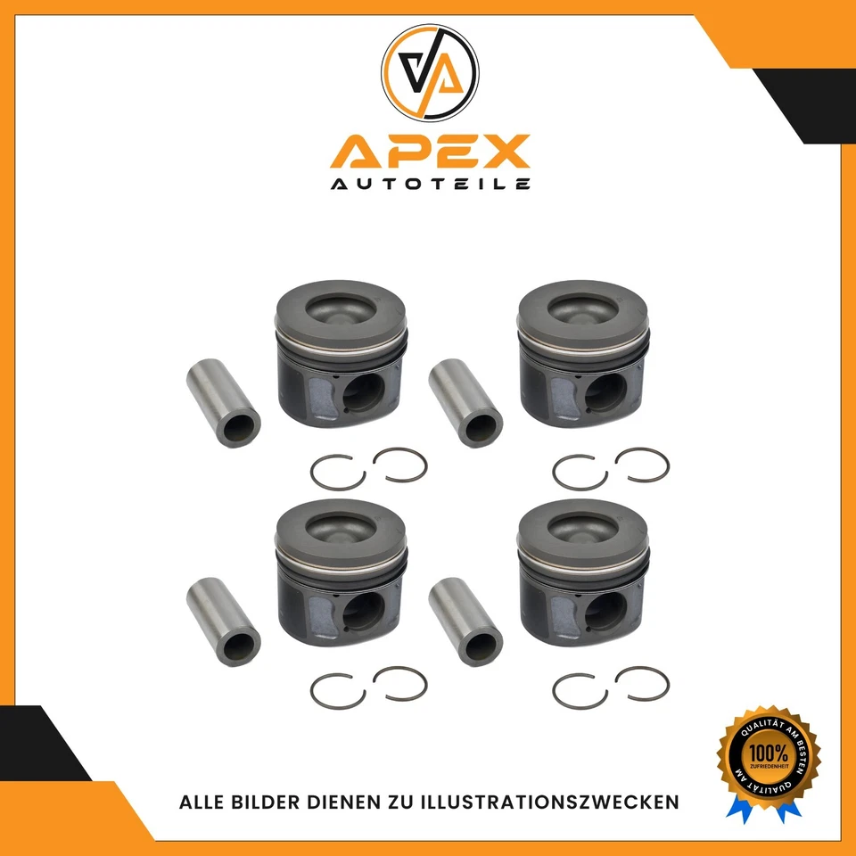 PISTONES CON ANILLOS FORD RANGER TRANSIT 2.2 DIÉSEL CY14 CY24 CYF4 CYF5 CYFA CYFB Foto 2 de 4