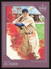 2020 Panini Diamond Kings #28 Joe Cronin Framed Plum