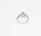 925 Sterling Silver  Faceted White Cubic Zirconia Band Ring Sz 8  RG3253 — photo 4