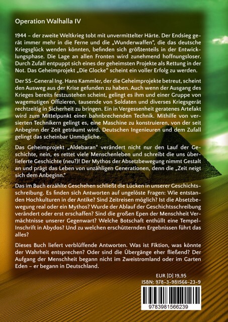 Thumbnail - Die Zeit Neigt Sich Dem Anbeginn Band 1 Markus Schlottig