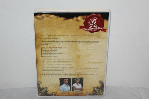 Mind Movie Creation Kit Ryan Higgins NATALIE LEDWELL 6 DVD Manual Health Wealth - Picture 3 of 3