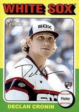 2024 Topps Heritage #337 Declan Cronin Chicago White Sox Rookie Card RC