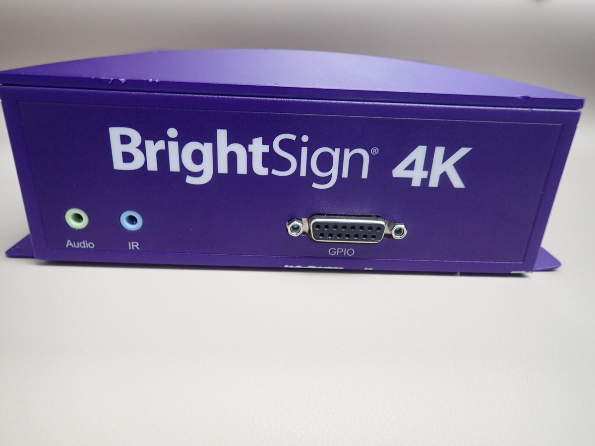 BRIGHTSIGN 4K Model 4K242-WW Digital Signage Media Player