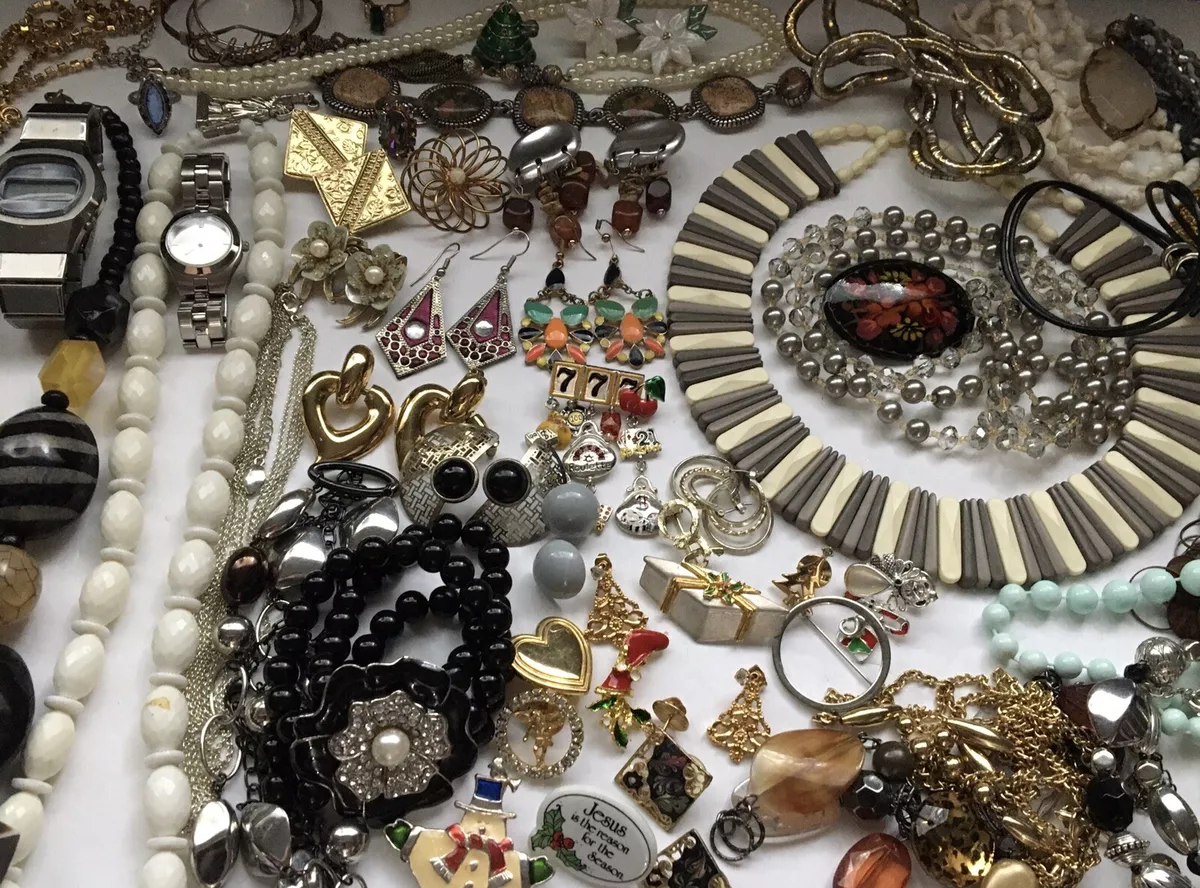 High End Vintage Costume Jewelry Lots and More