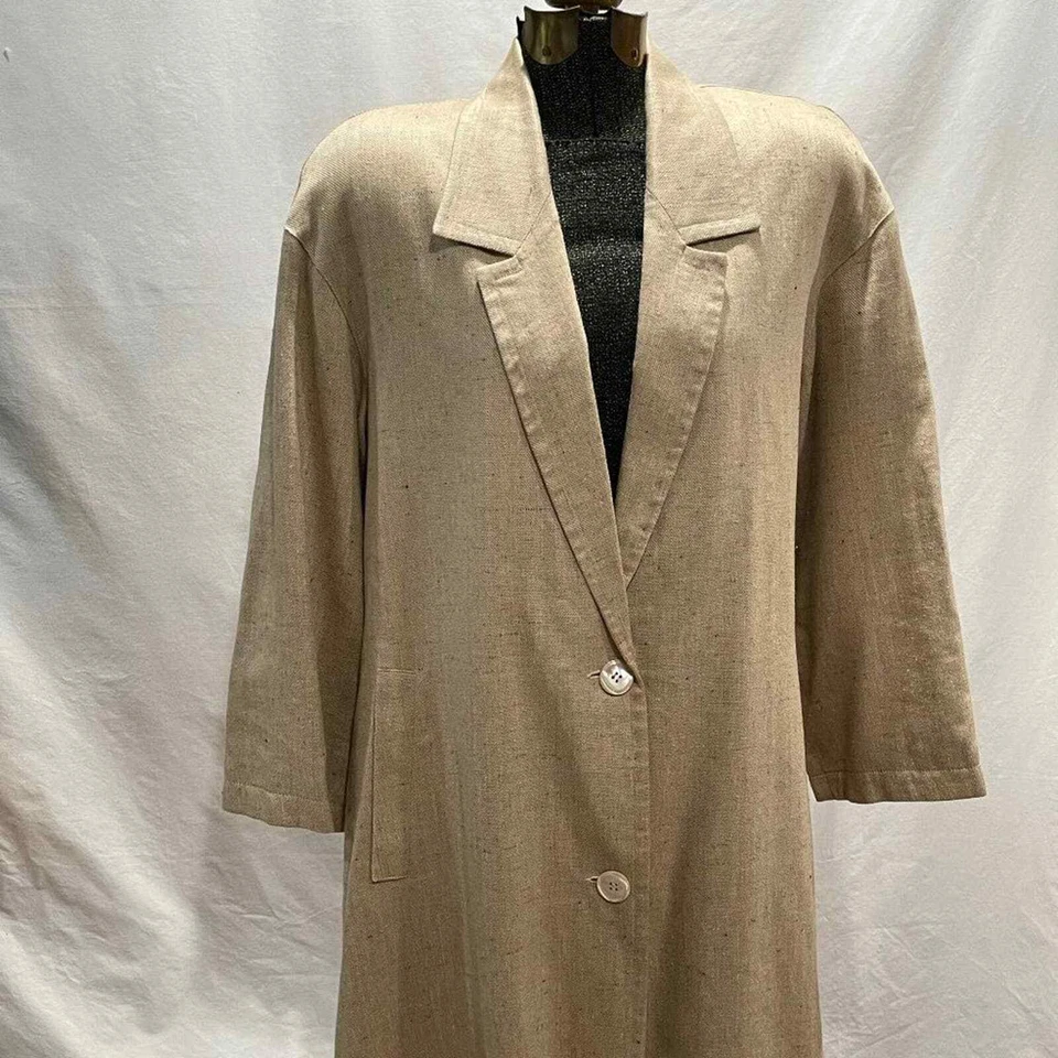 ABRIGO SWING VINTAGE ANNE KLEIN II - MUY OVERSIZE XS  Foto 2 de 4