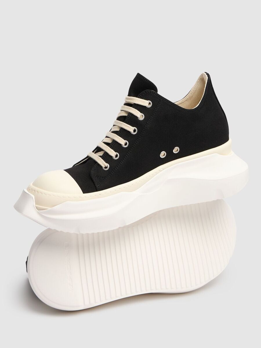 RICK OWENS DRKSHDW Hollywood Abstract $715 Black/Milk Low RICK OWENS DRKSHDW Hollywood Abstract $715 Black/Milk Low