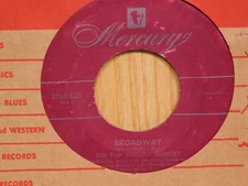 The Flip Phillips Quintet Jazz 45 Broadway bw Apple Honey on Mercury