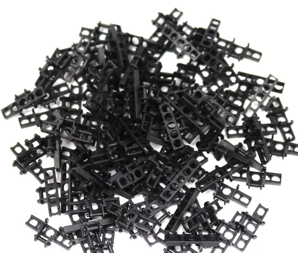 LEGO Technic Tread Link 100 QTY - Black - Bulk MOC Mindstorm - Image 2 of 2