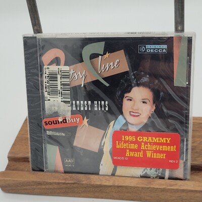 Brand New Sealed Patsy Cline 12 Greatest Hits CD MCA Records Cracked Jewel Case