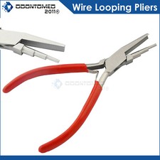 Wire Wrapping Pliers 3 Step Round  Flat Jaw Looping Bending Forming Wire PL-09