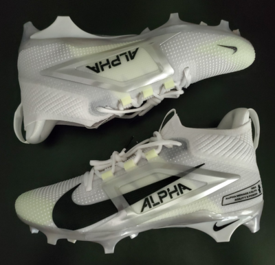 Men\'s Nike Alpha Menace 4 Elite Football Cleats White FD7036-100 Size 10.5 Men main image 3
