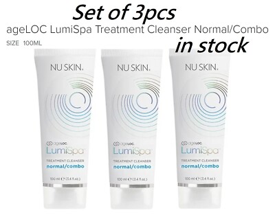 Nuskin ageLOC LumiSpa Gesichtsreiniger - Normale bis Mischhaut 100ml x 3 Stück