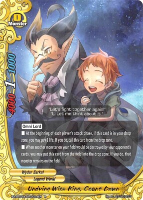 Future Card Buddyfight Undying Wise King, Count Dawn X2-BT01A-SP/0024EN R
