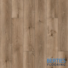 SPC Plank Flooring Underlay Attached 5.2mm Thick Golden French Oak Click System