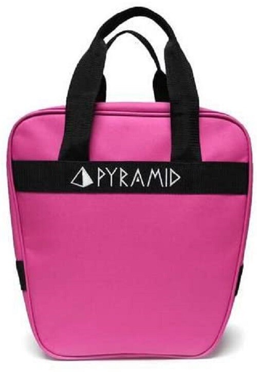 Womens Pink Single Bowling Bag Pyramid Prime Holds Up To Size 9 Men's Shoes
