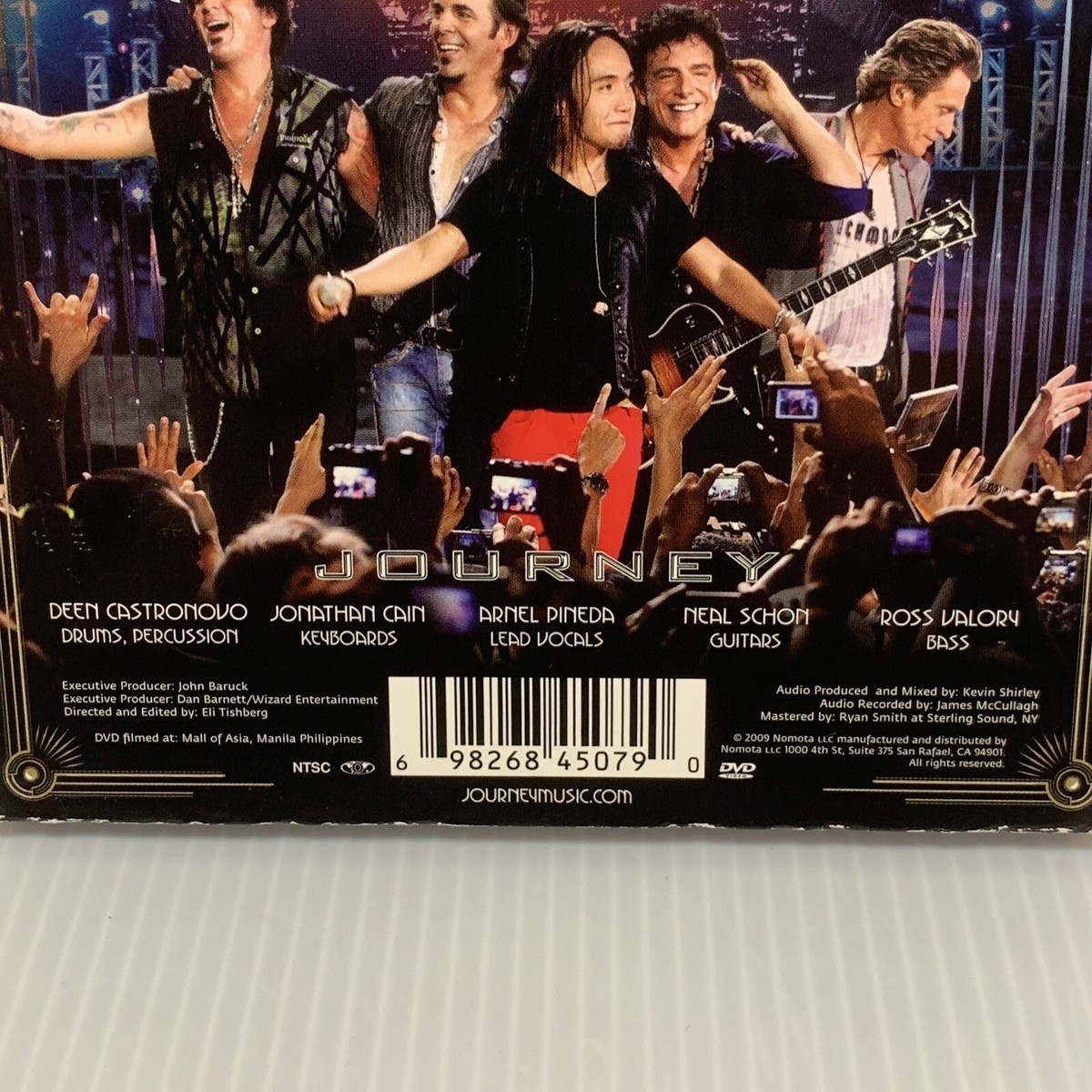 Journey: Live In Manila (DVD, 2009, 2-Disc Set, Rock Concert) w