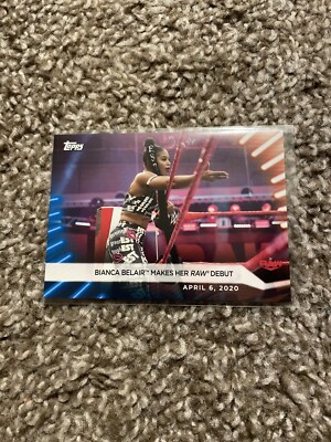 Bianca Belair 2021 Topps Women's Division Parallel #3/25